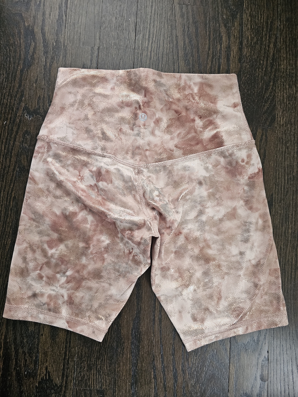 High-Waist Tie-Dye Bike Shorts - Lululemon
